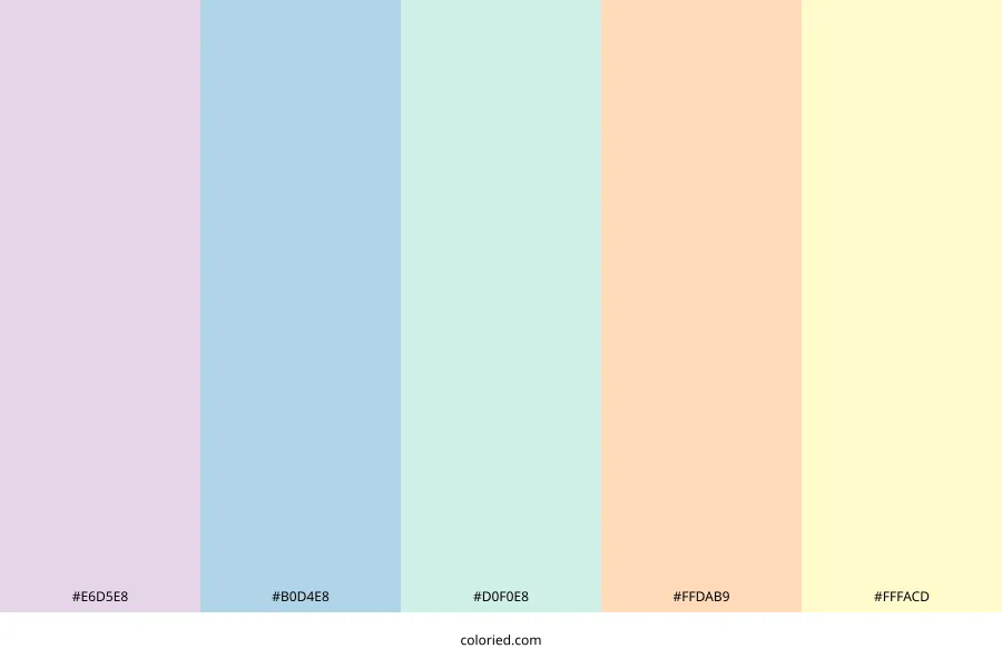 Pastel Color Palette