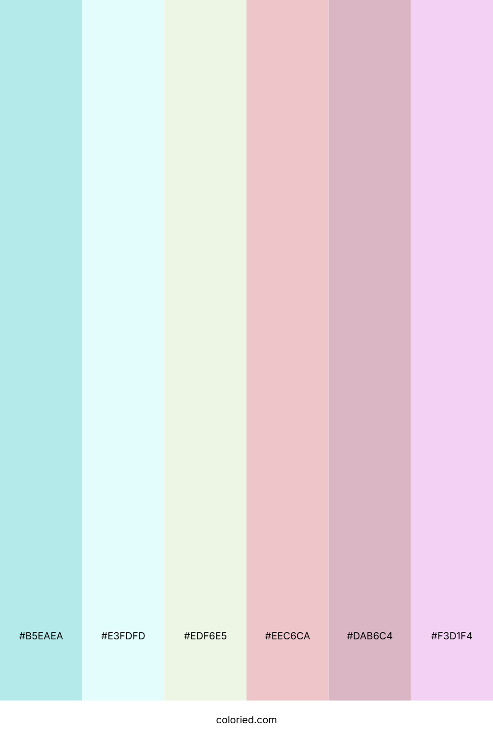 Pastel Dream Bloom Color Palette