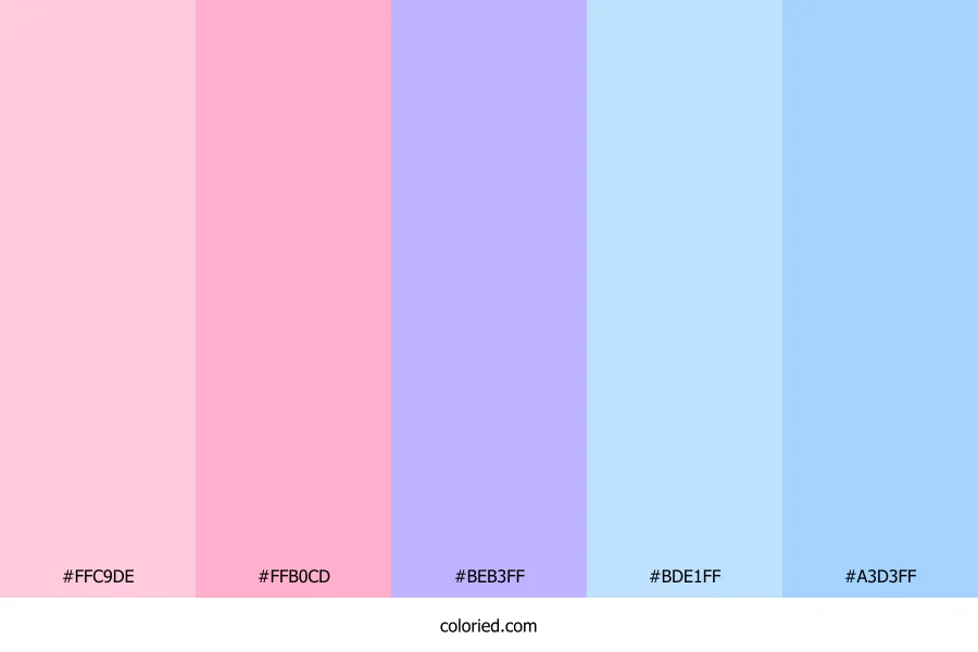 Pastel Dream Sky Color Palette