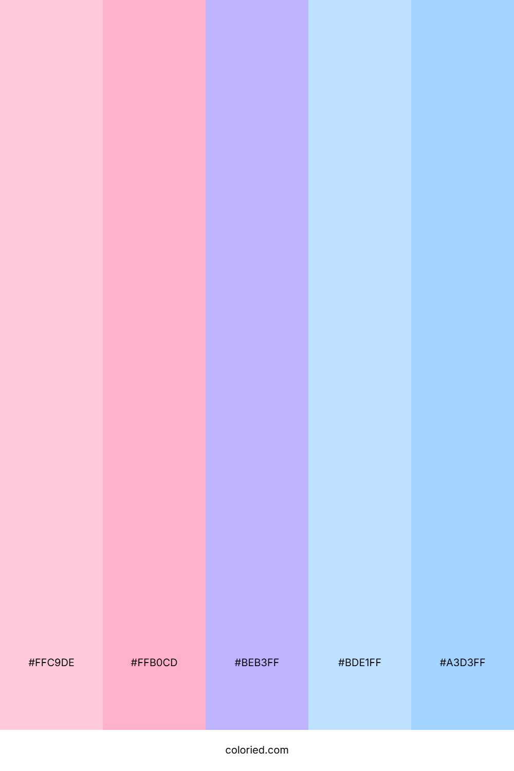 Pastel Dream Sky Palette