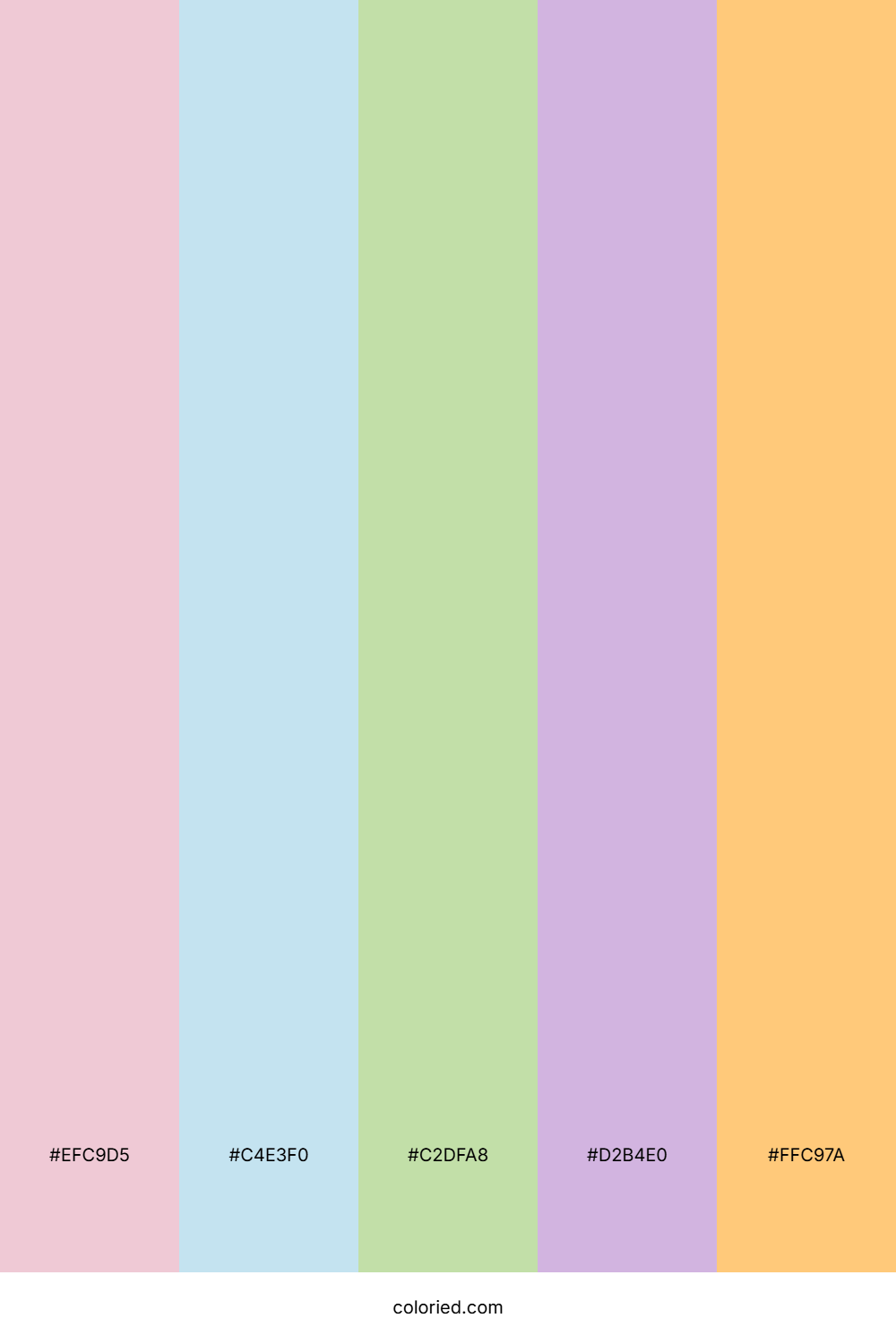 Pastel Dreamy Picnic Palette
