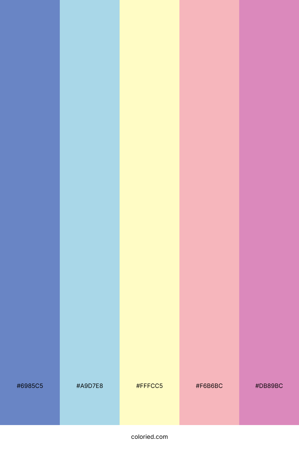 Pastel Evening Glow Color Palette