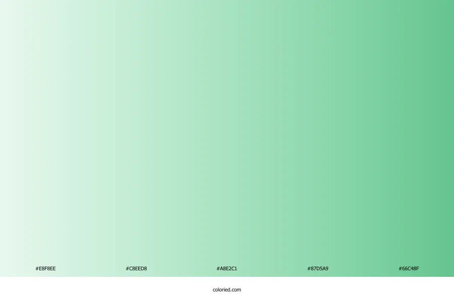 Pastel Green Gradient