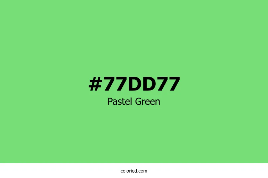 Pastel Green Color Hex Code