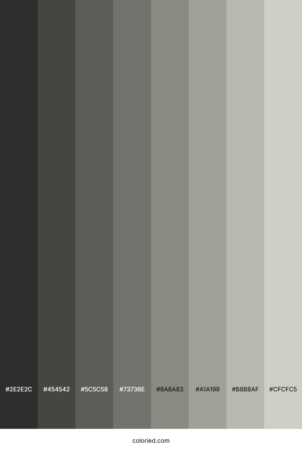 Pastel Grey Shades