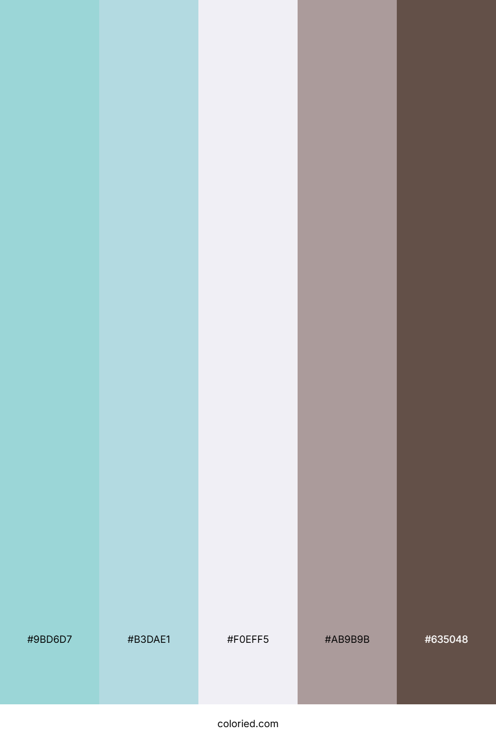 Pastel Lagoon Stone Palette