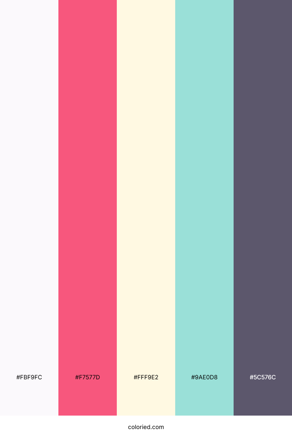 Pastel Neon Dream Palette