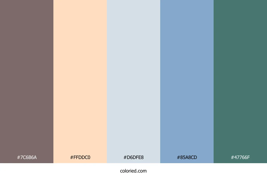 Pastel Ocean Drift Color Palette