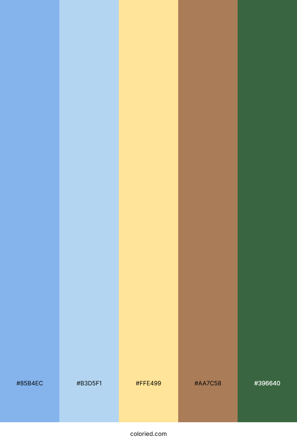 Pastel Ocean Dune Color Palette