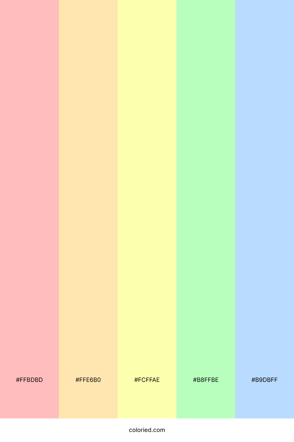 Pastel Pink and Mint Color Palette
