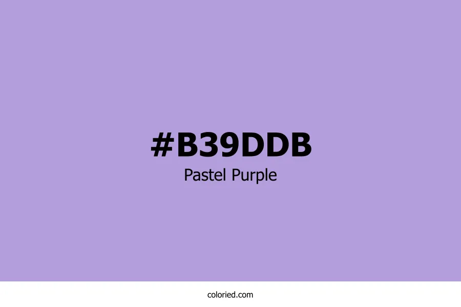 Pastel Purple Color Hex Code