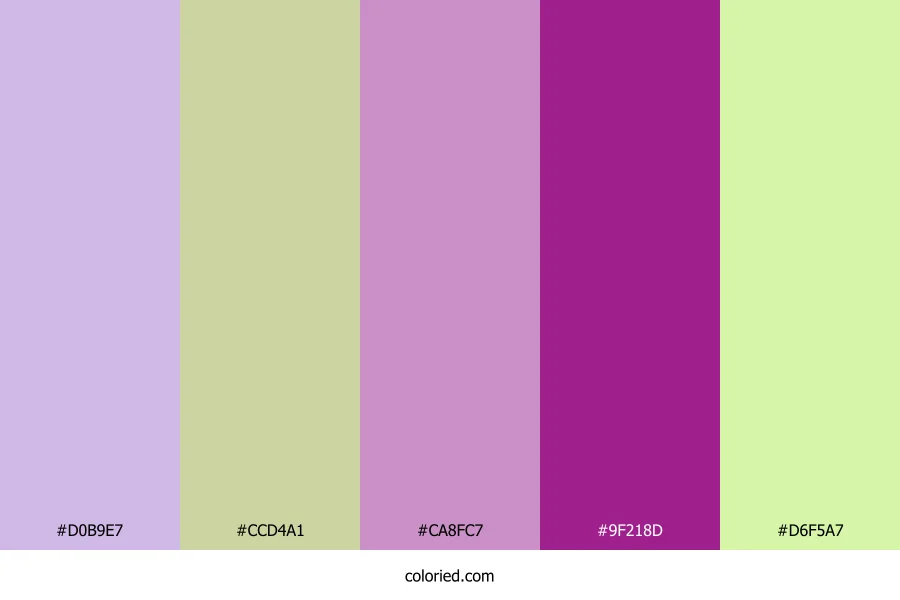 Pastel Rainbow Lagoon Color Palette