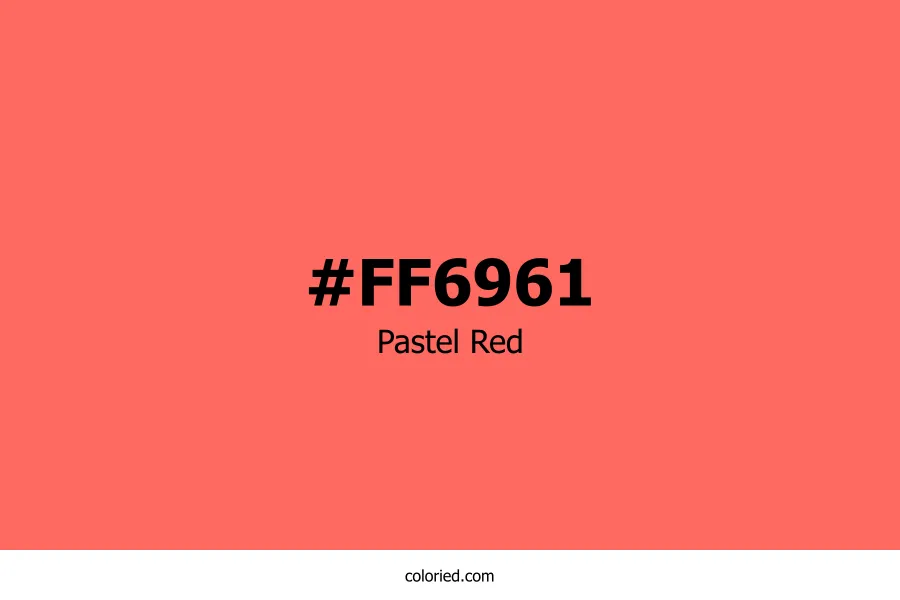 Pastel Red Color Hex Code
