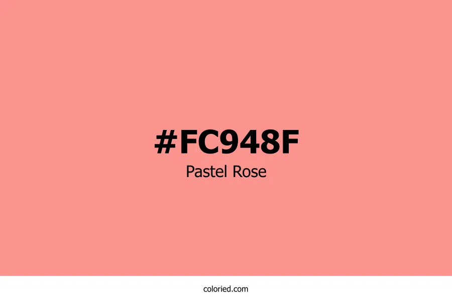 Pastel Rose Color