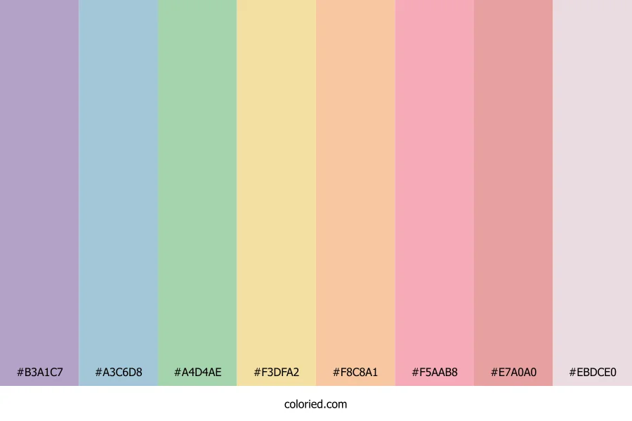 Pastel Shades