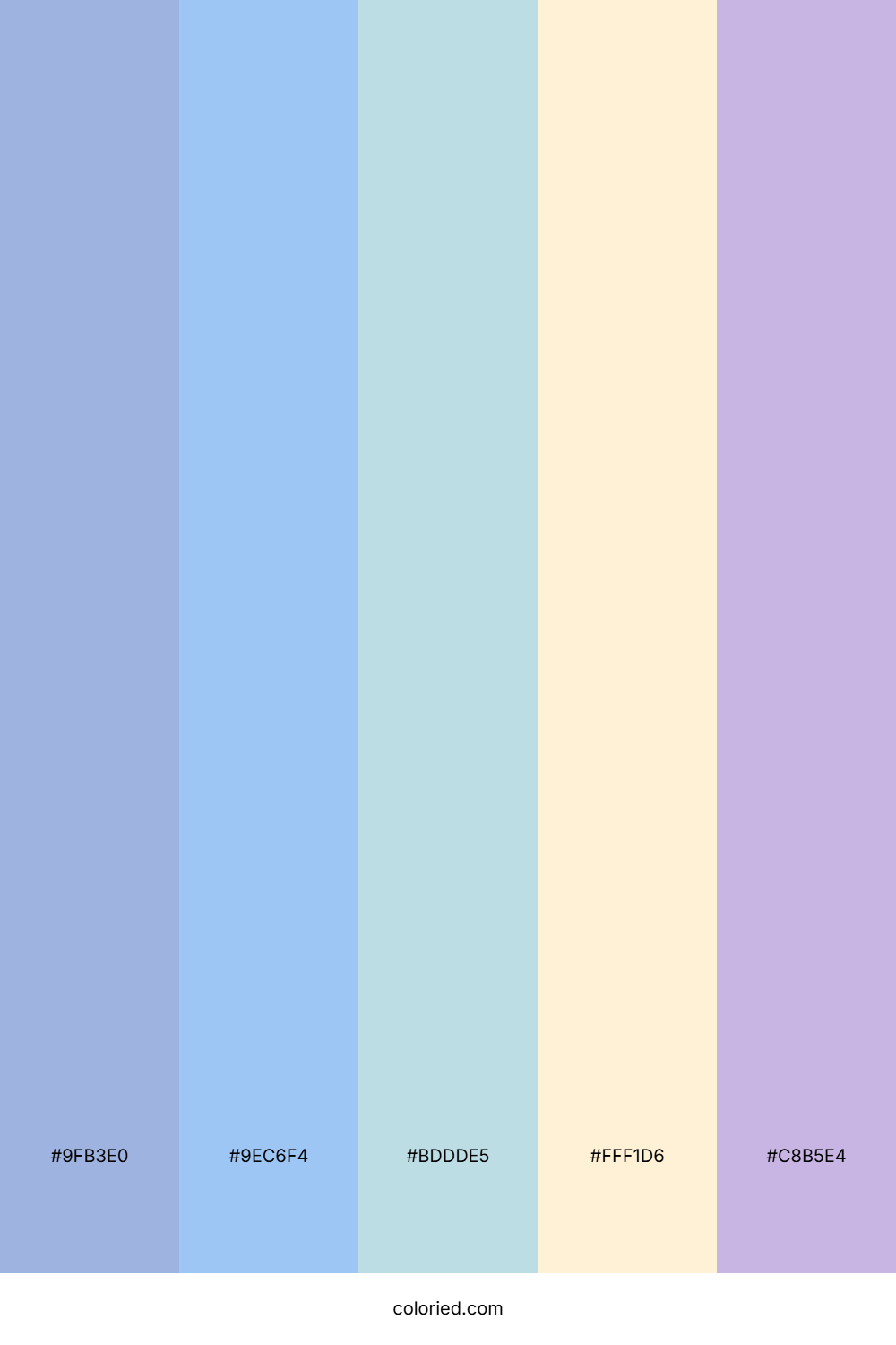 Pastel Sky Color Palette