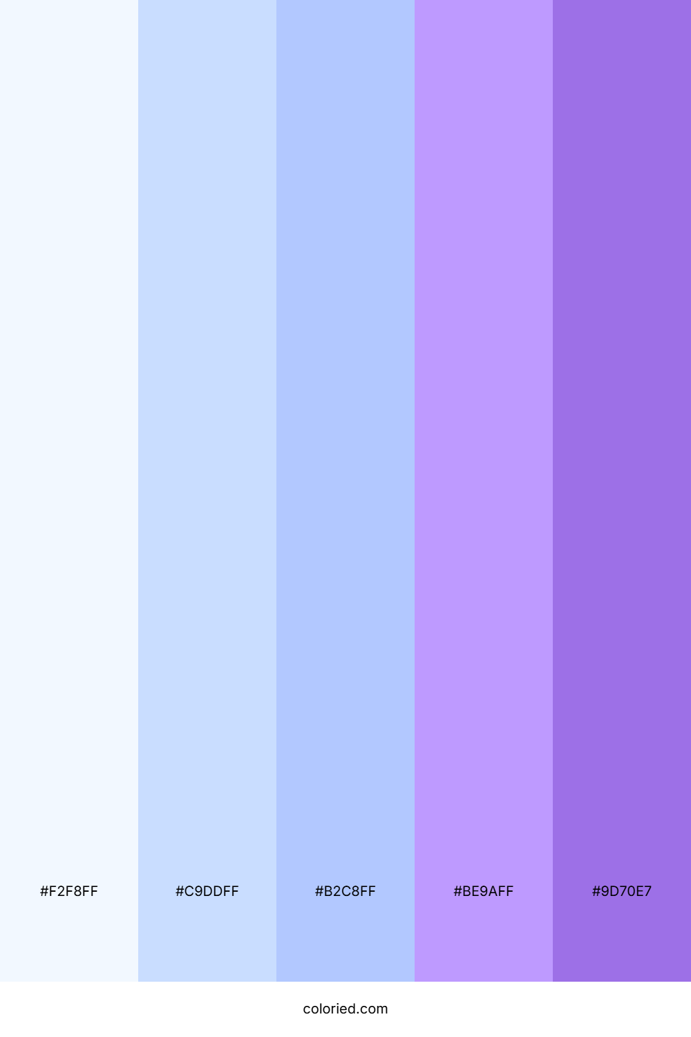 Pastel Sky Twilight Color Palette