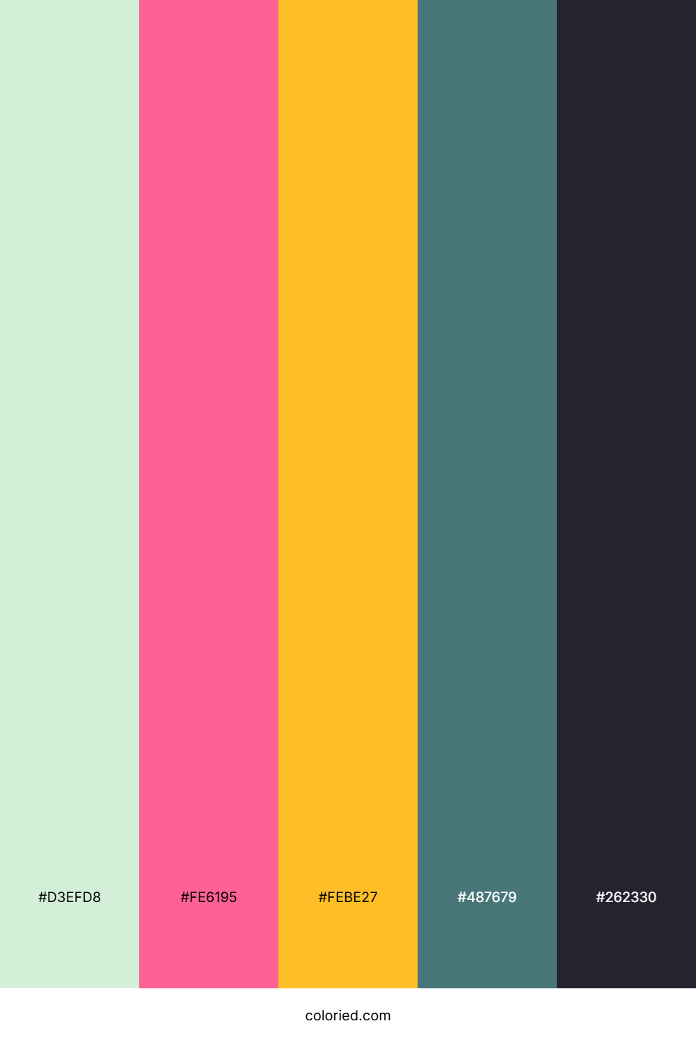 Pastel Summer Breeze Color Palette
