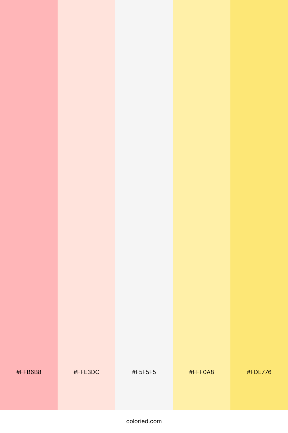 Pastel Summer Mix Color Palette