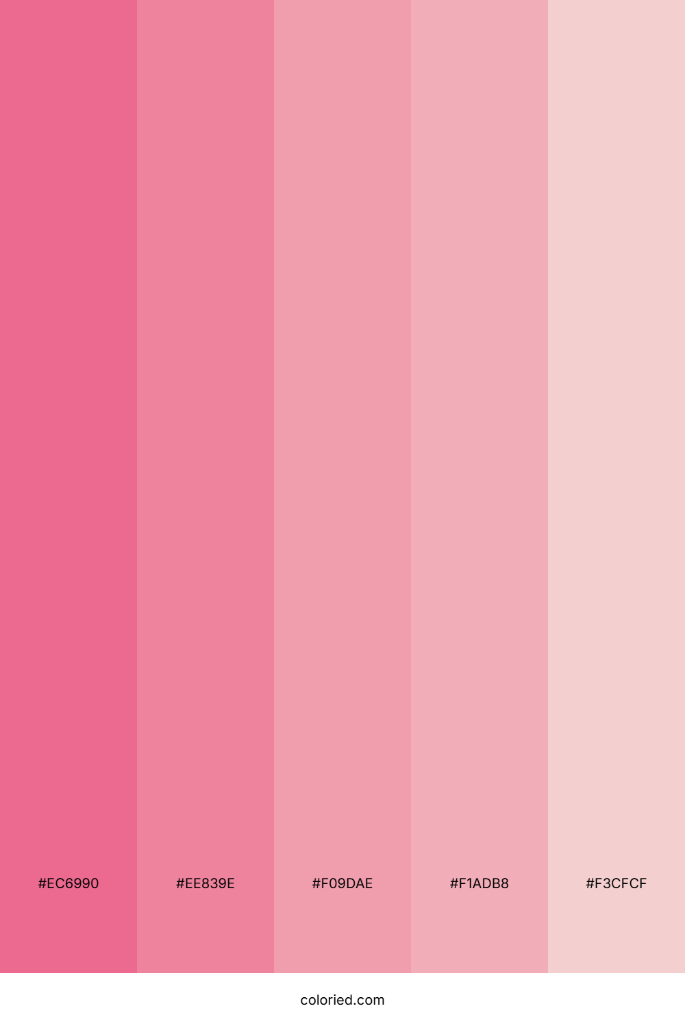 Pastel Summer Sky Color Palette