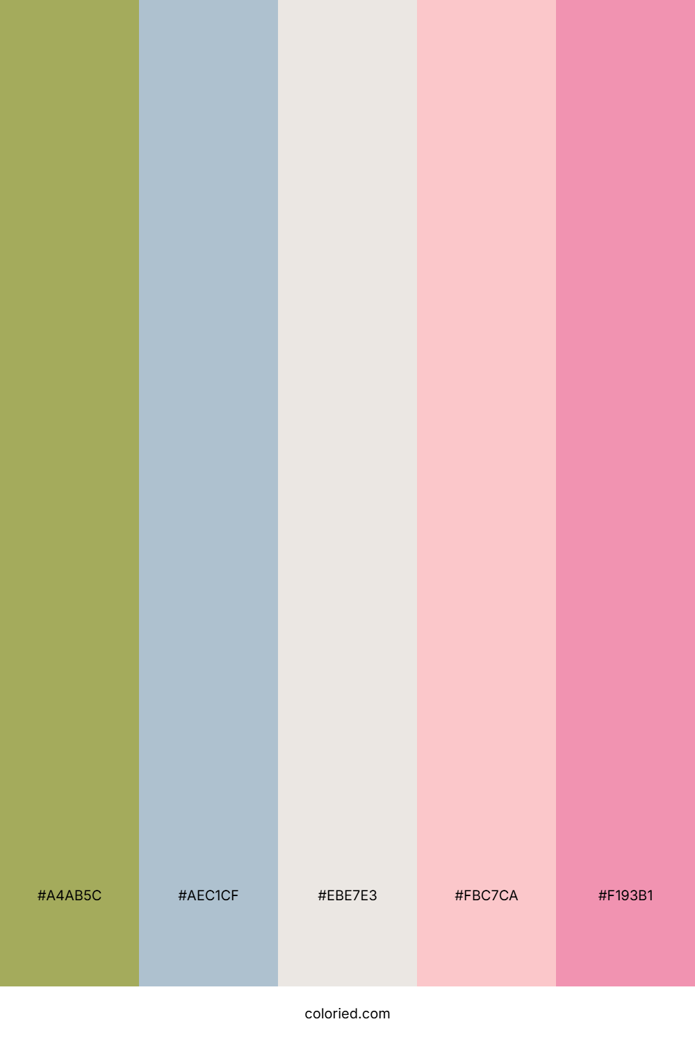 Pastel Sunset Breeze Palette