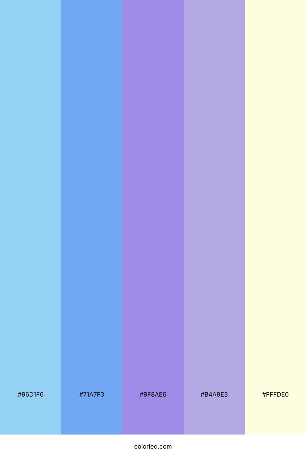 Pastel Violet Breeze Palette