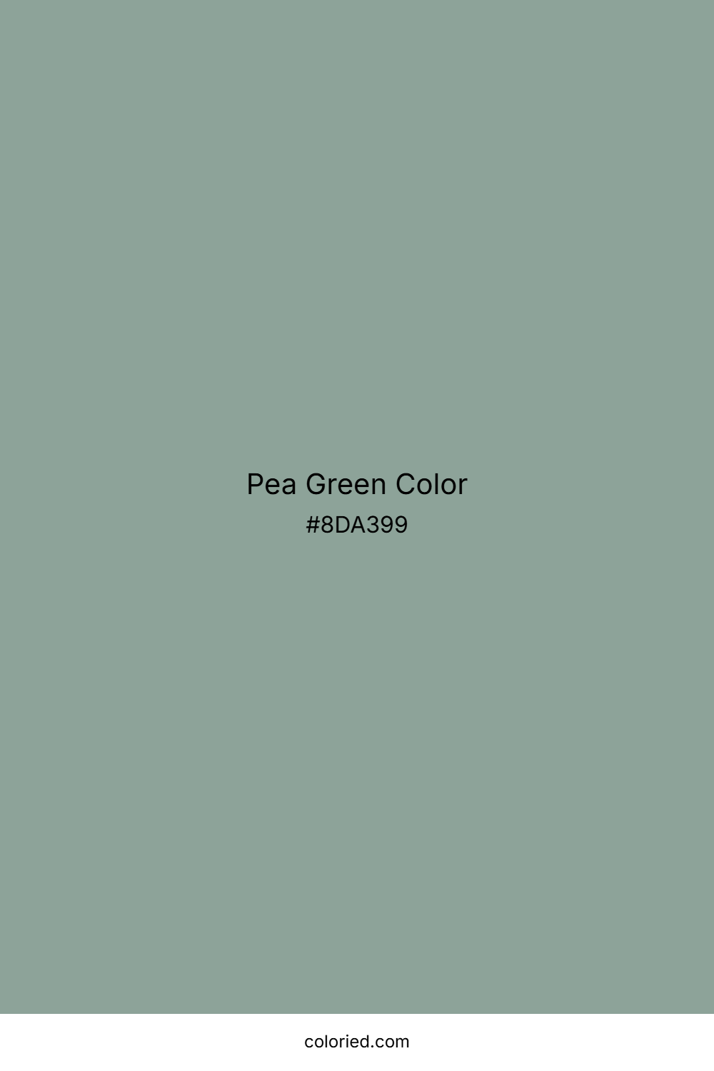 Pea Green Color