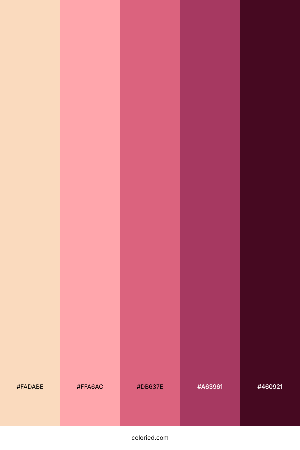 Peach Blossom Dusk Palette
