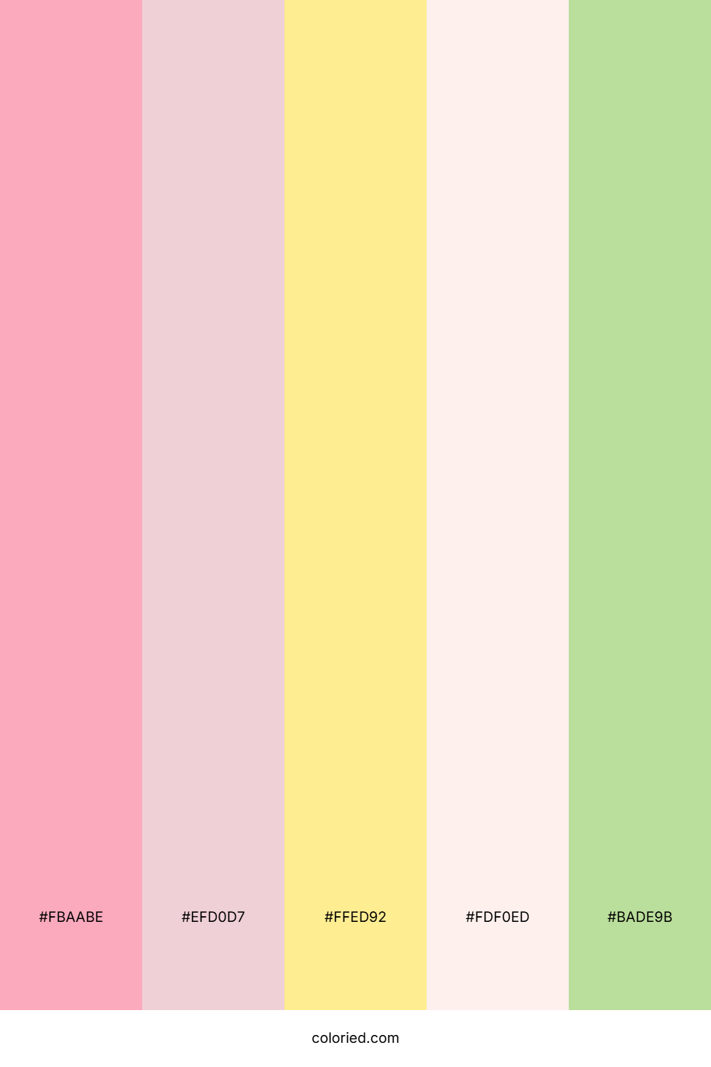 Peach Blossom Lemon Palette