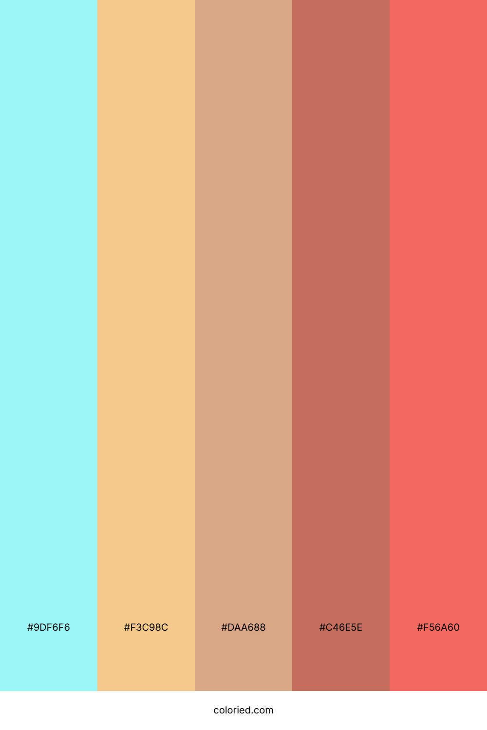 Peach Coral Palette
