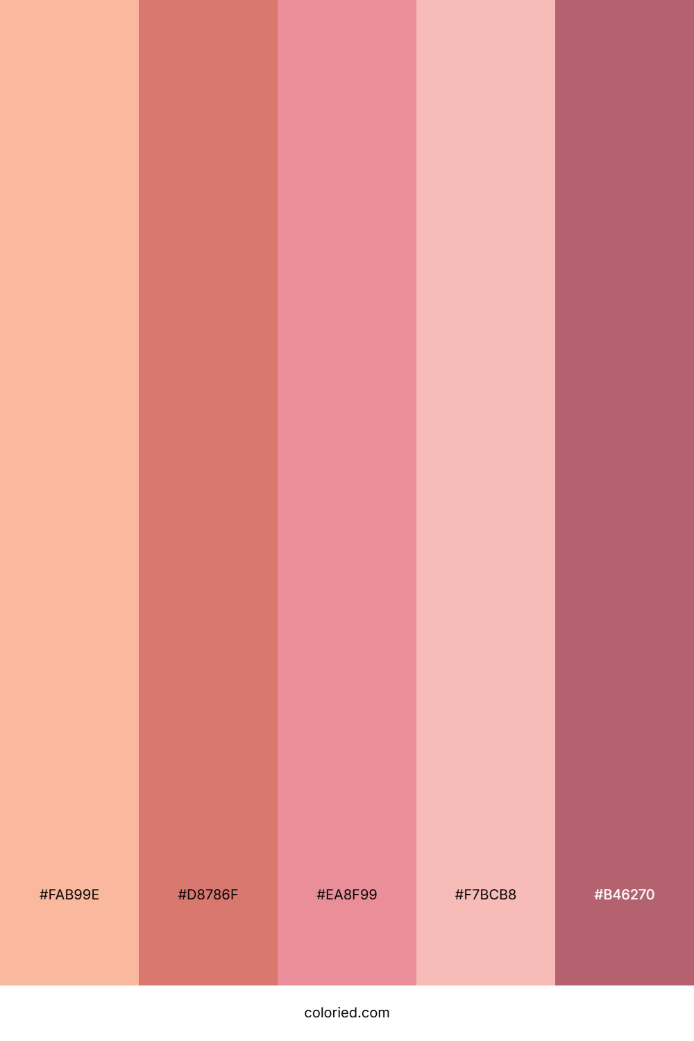 Peach Coral Whisper Palette