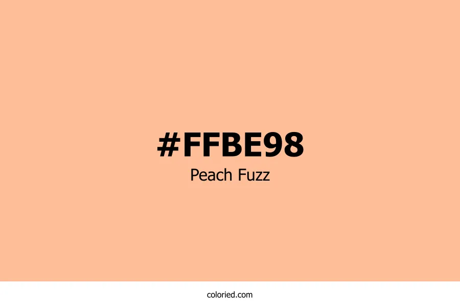 Peach Fuzz Color