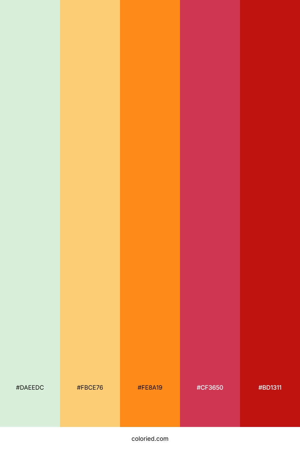 Peach Gold Berry Palette