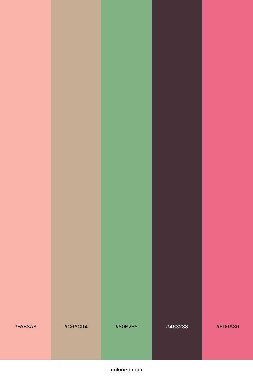 Peach Grove Palette