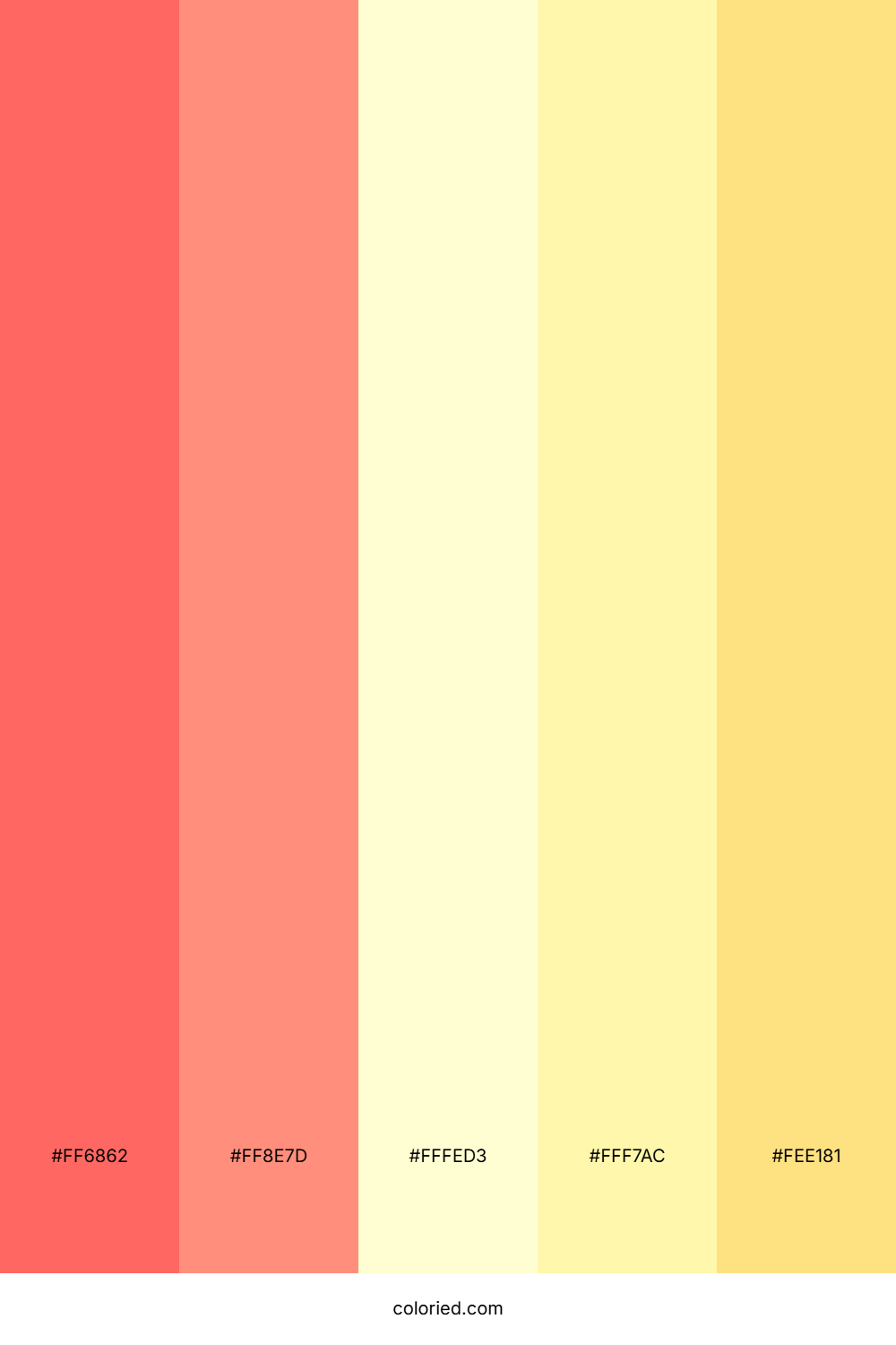 Peach Sorbet Cream Color Palette