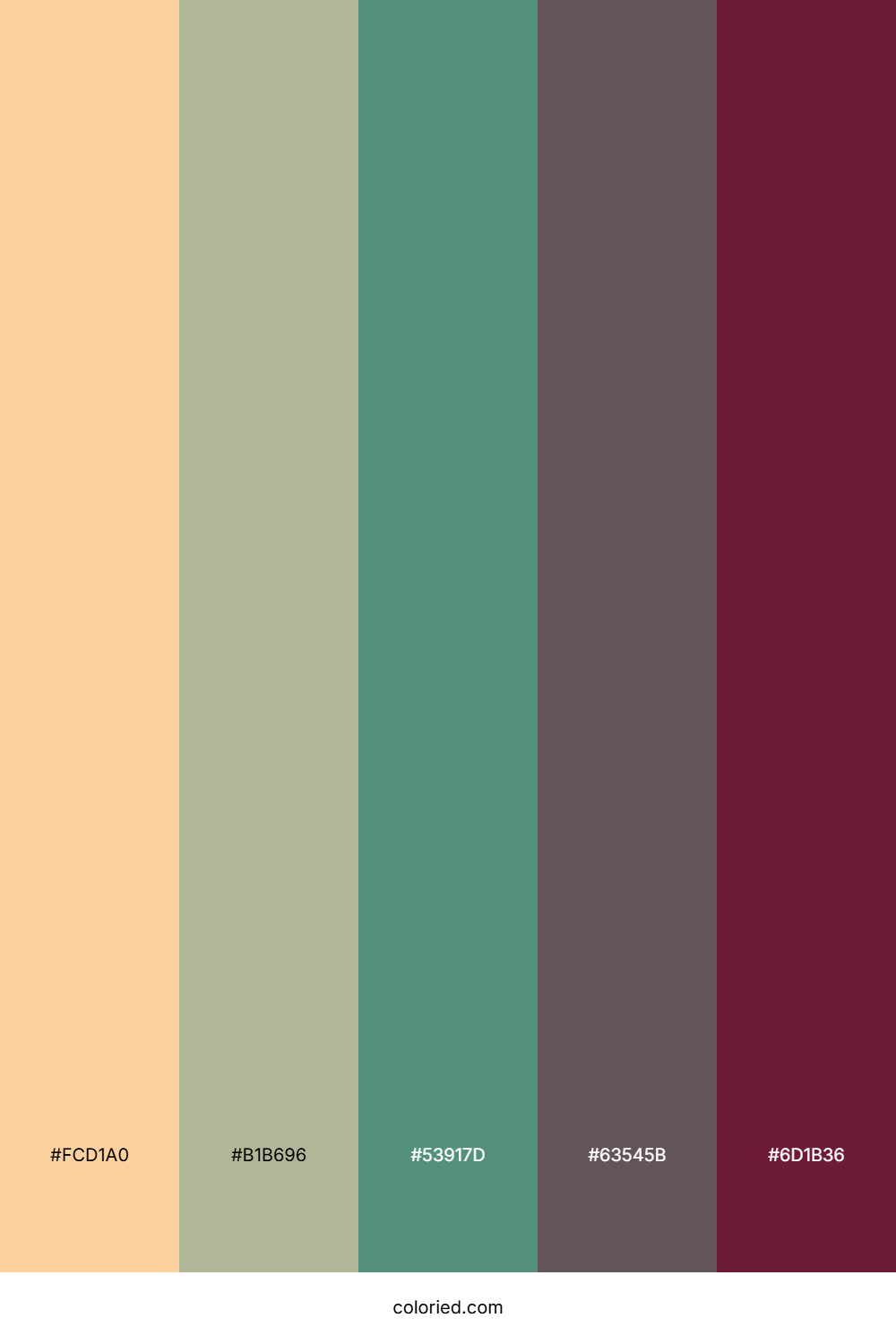 Peachy Forest Mist Palette