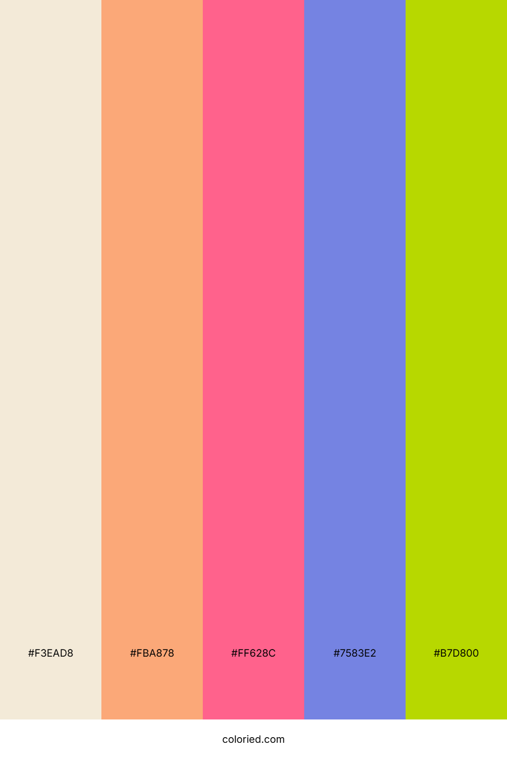 Peachy Rainbow Fiesta Palette