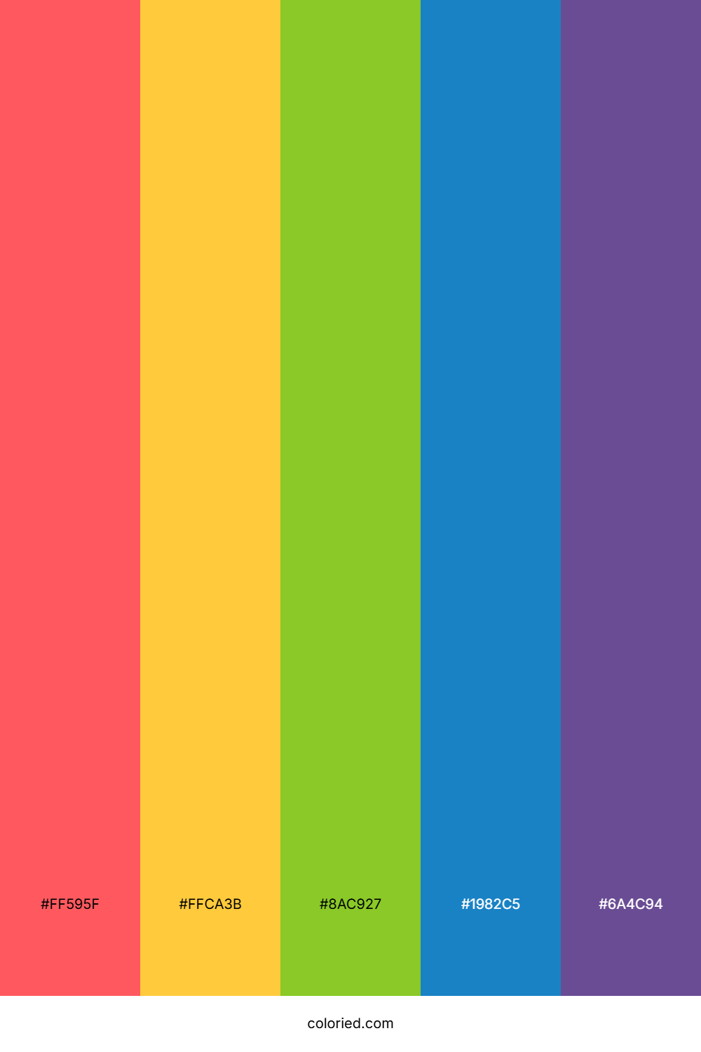 Peachy Sunset Bloom Color Palette