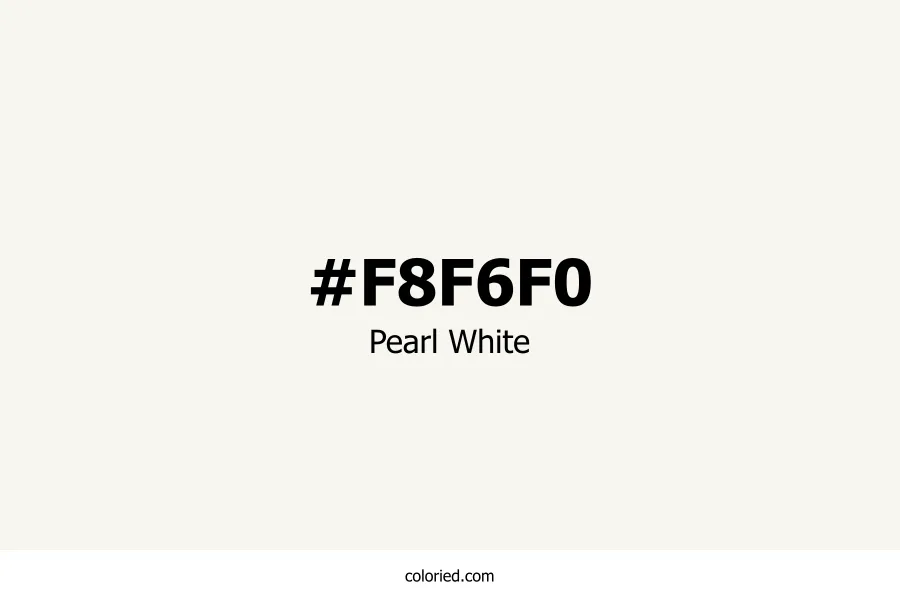 Pearl White Color