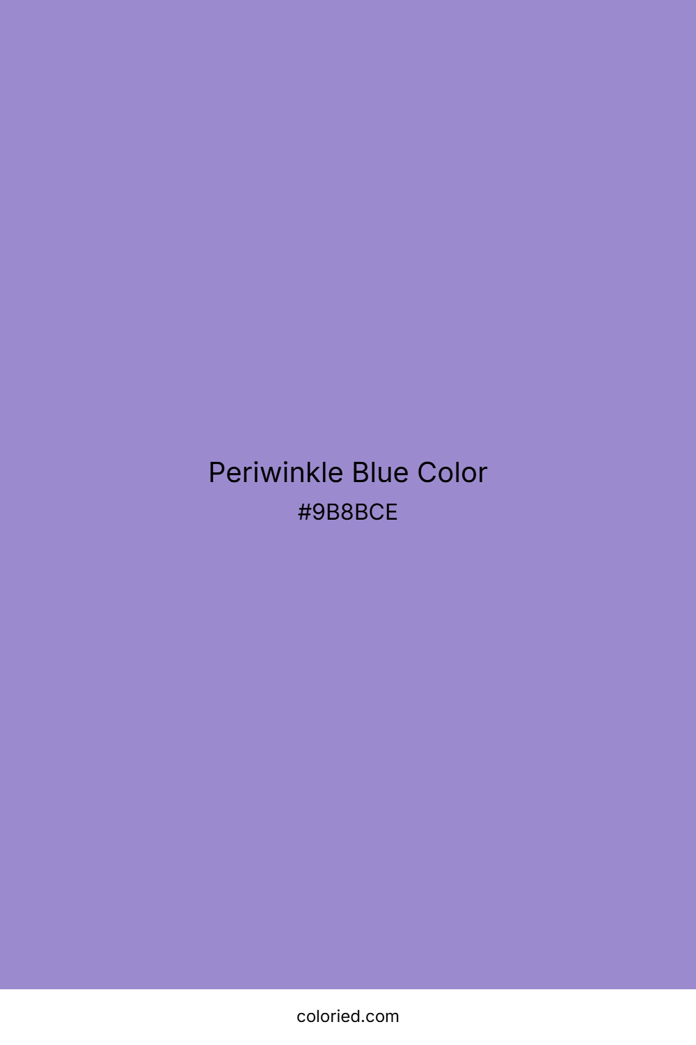 Periwinkle Blue Color