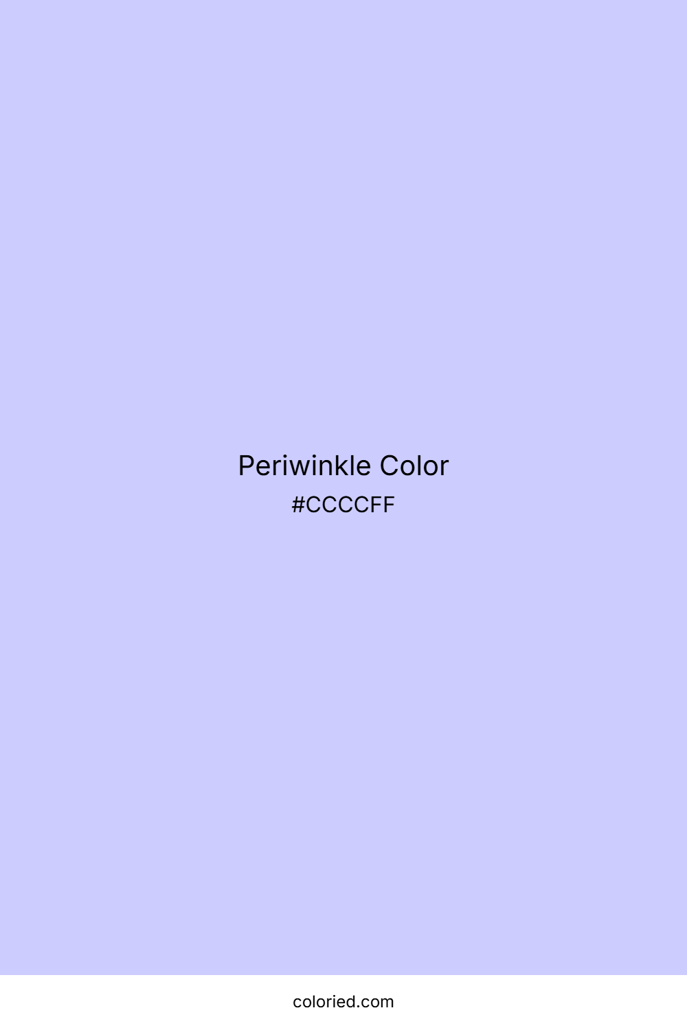 Periwinkle Color