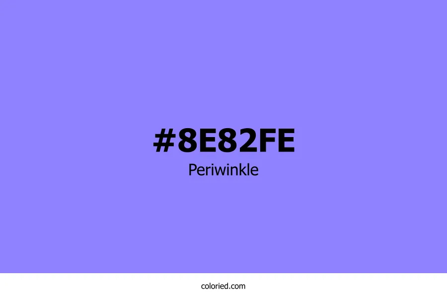 Periwinkle Color Hex Code