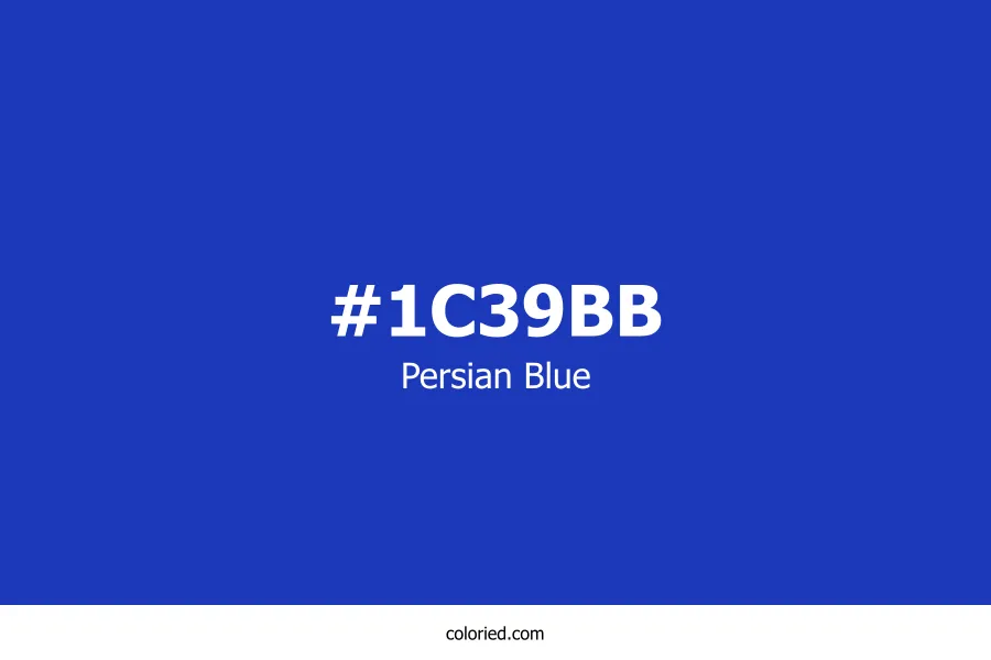 Persian Blue Color