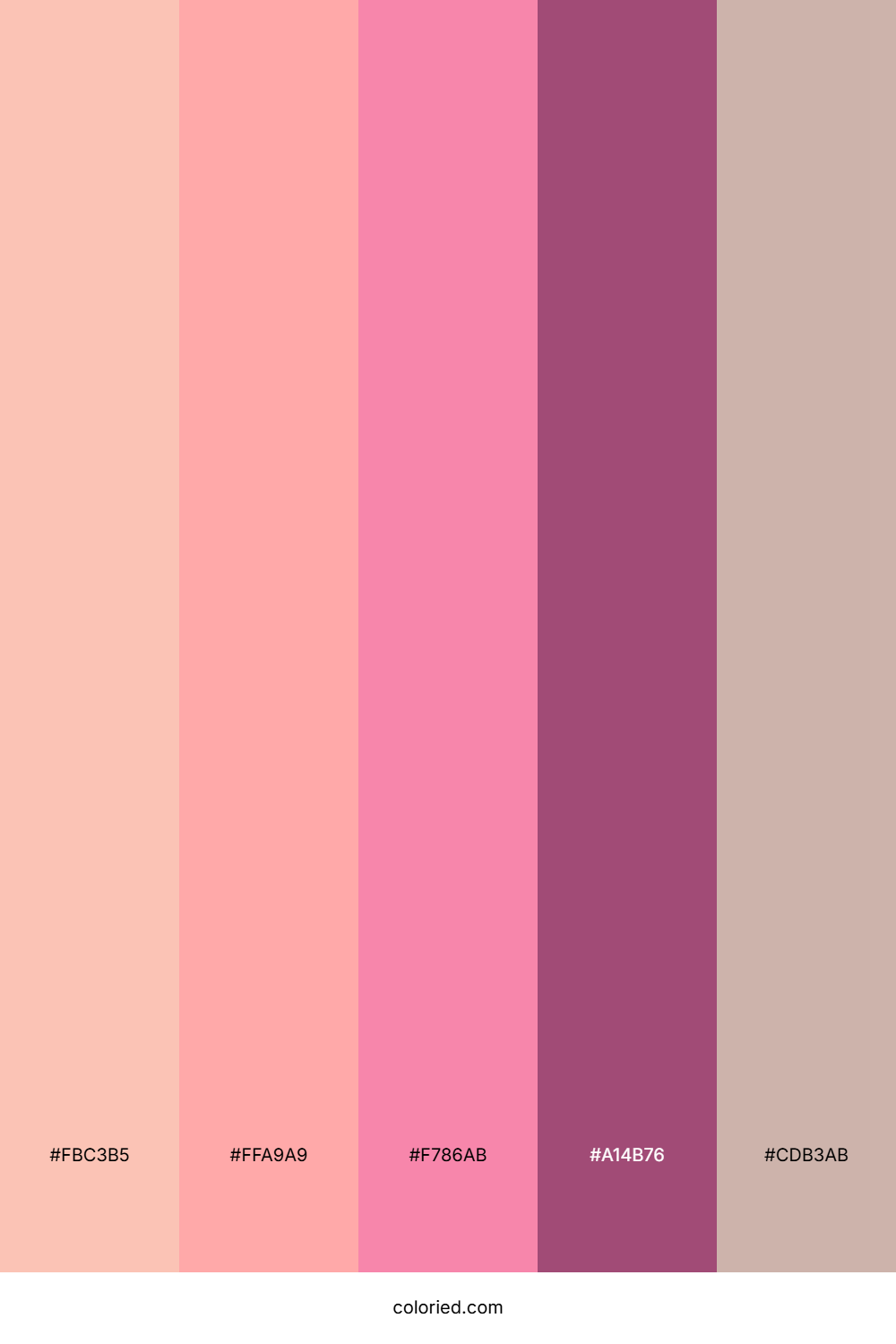 Petal Bloom Color Palette