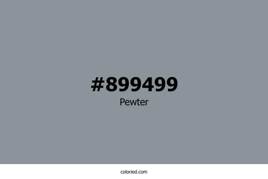 Pewter Color Hex Code