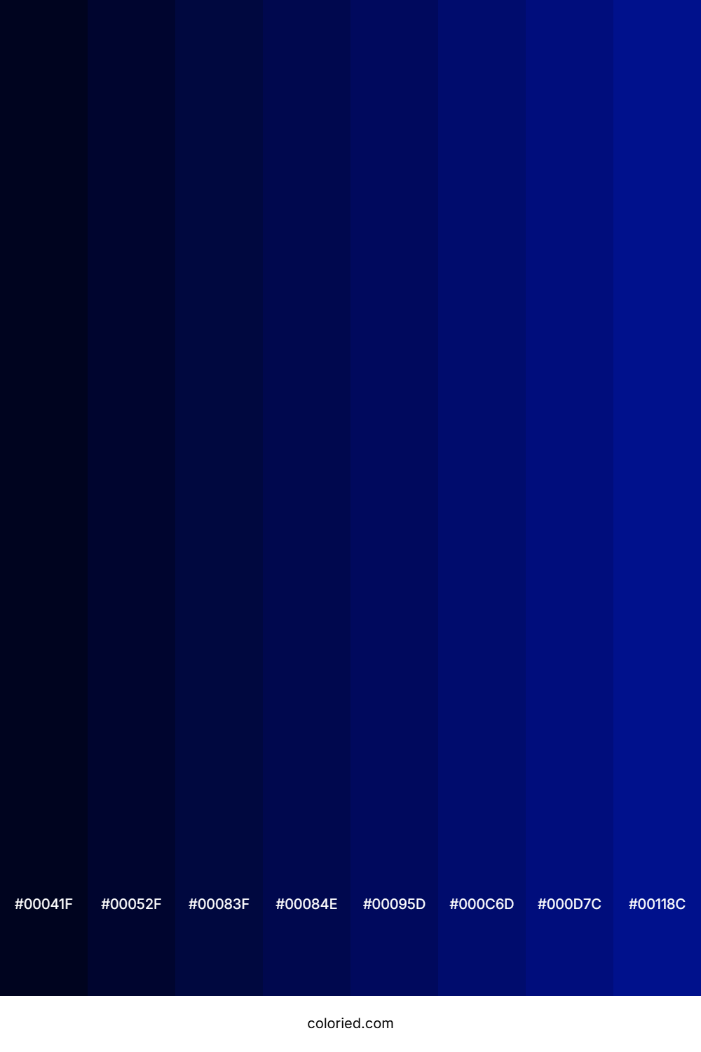 Phthalo Blue Color Shades