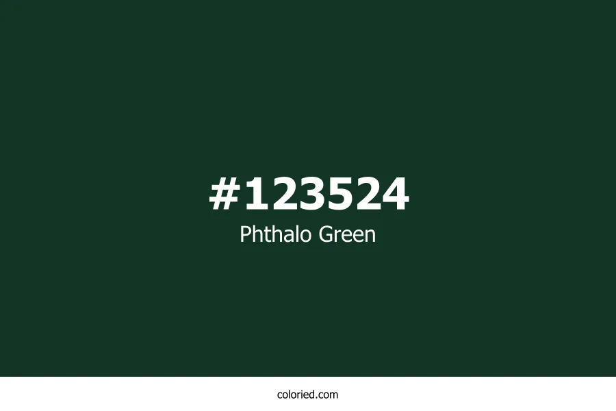 Phthalo Green Color