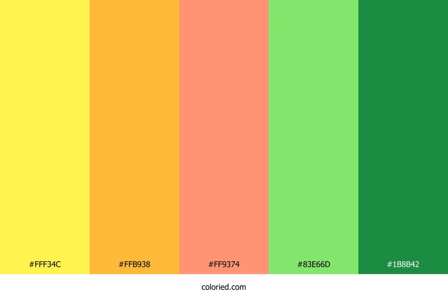 Pine and Gold Color Palette