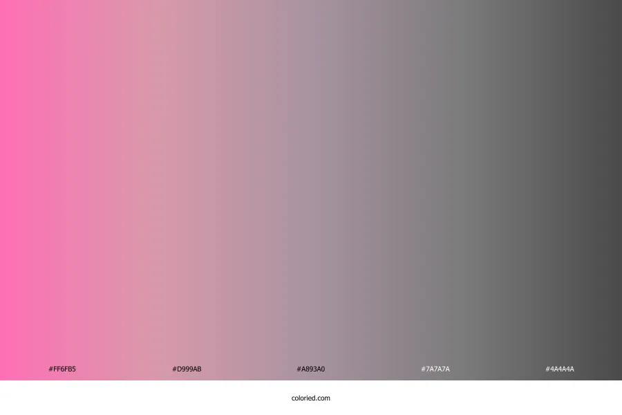 Pink and Grey Gradient