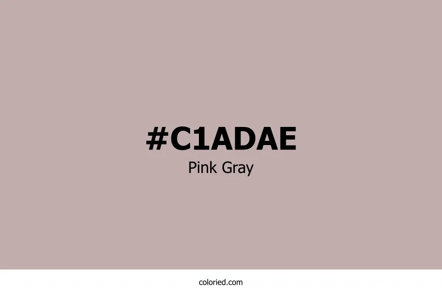 Pink Gray Color